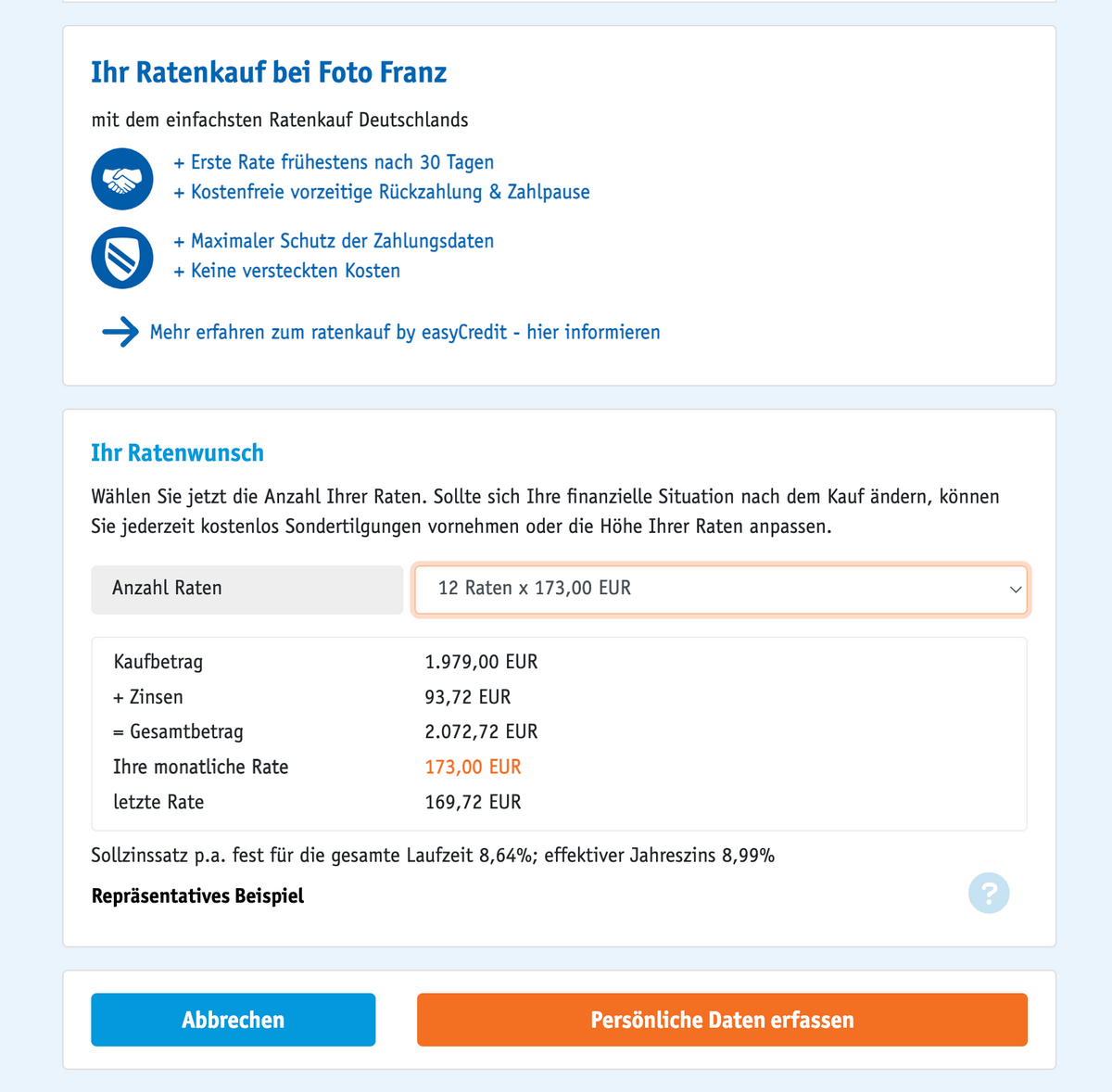 EasyCredit Ratenkauf - so einfach geht's!