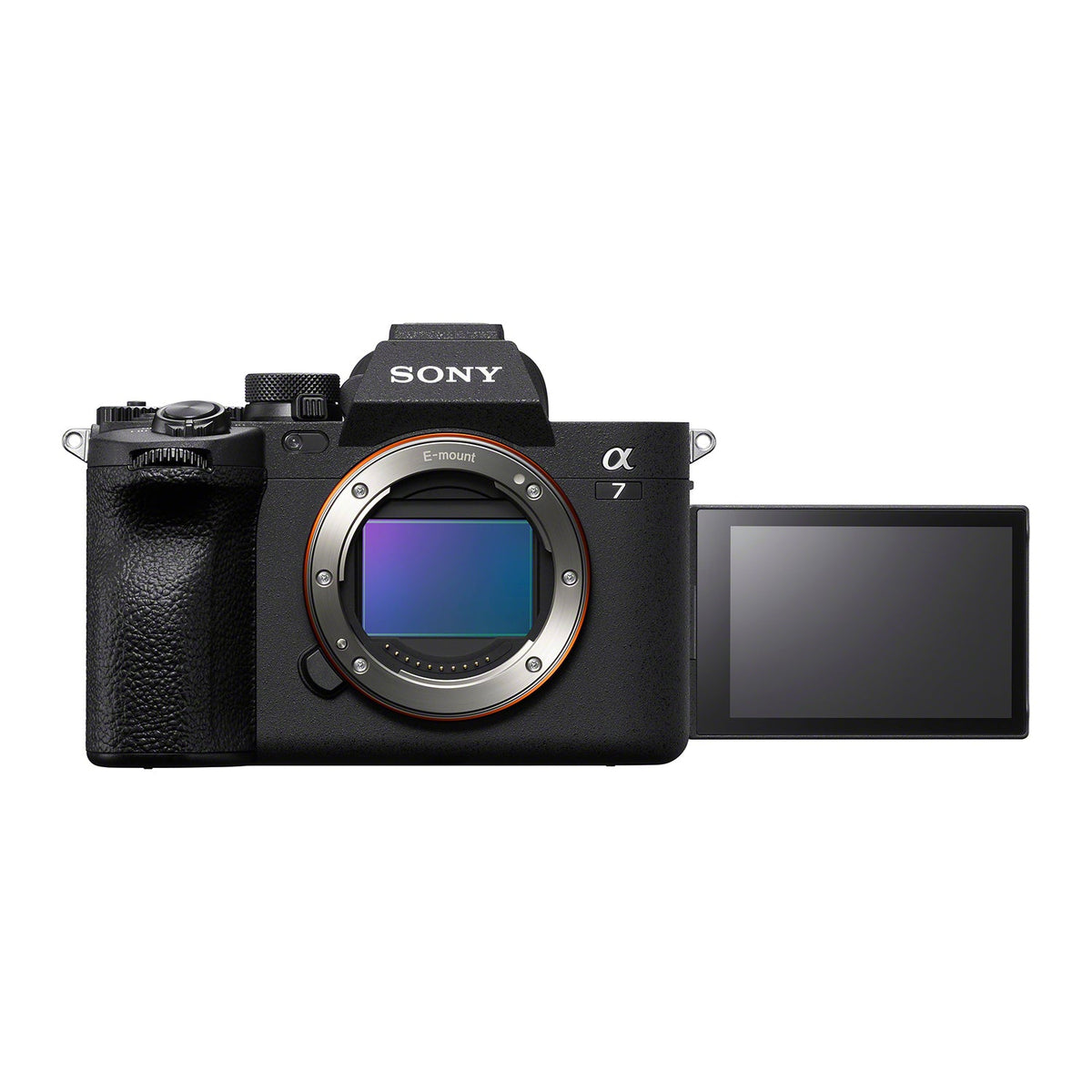 Sony Alpha 7 IV mit ausgeklapptem Display