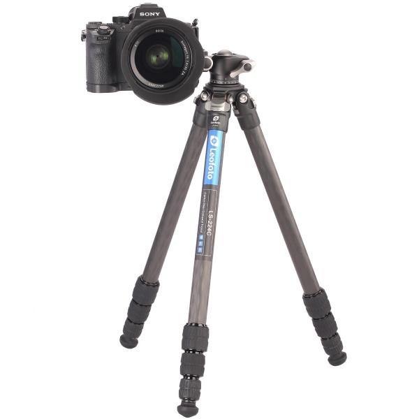 Leofoto Ranger LS-224C Carbon-Stativ mit LH-25 Kugelkopf - Foto Franz GmbH